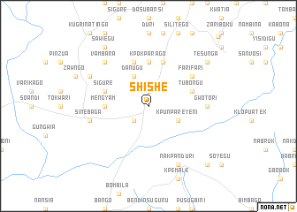 map of Shishe