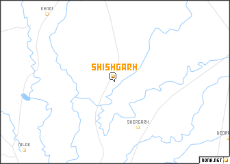 map of Shīshgarh