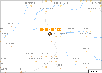 map of Shishi Bako