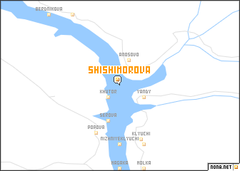 map of Shishimorova