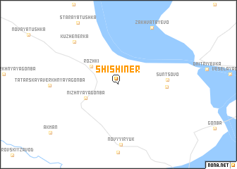 map of Shishiner\