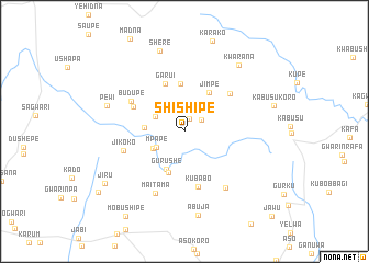 map of Shishipe