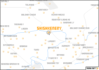 map of Shishkenery