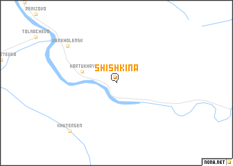 map of Shishkina