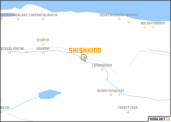 map of Shishkino