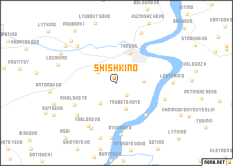 map of Shishkino