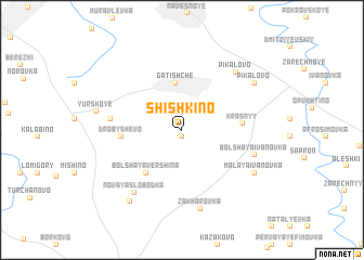 map of Shishkino