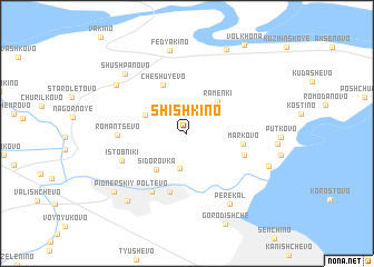 map of Shishkino