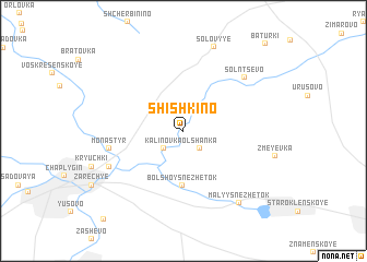 map of Shishkino