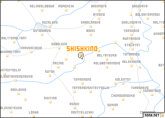 map of Shishkino