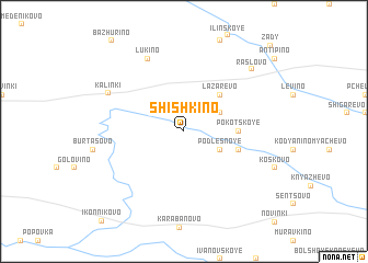 map of Shishkino