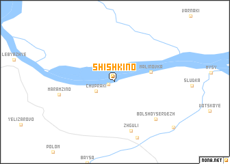 map of Shishkino