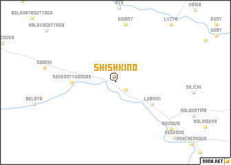 map of Shishkino