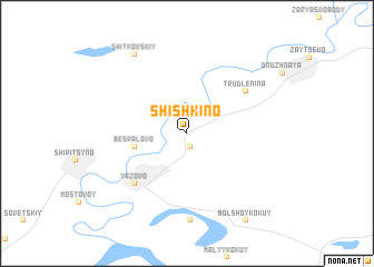 map of Shishkino