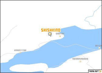 map of Shishkino