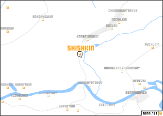 map of Shishkin