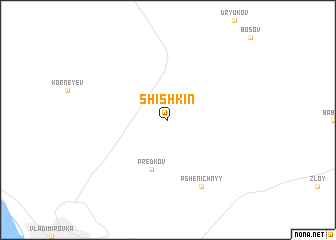 map of Shishkin
