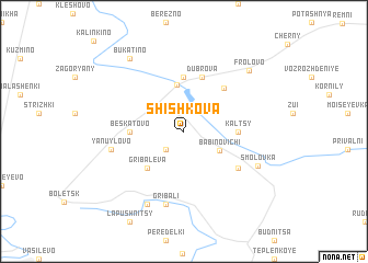 map of Shishkova