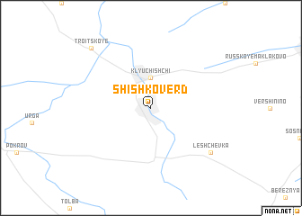 map of Shishkoverd\