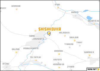 map of Shishkovka