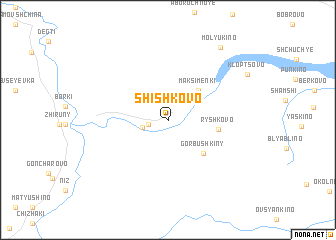 map of Shishkovo