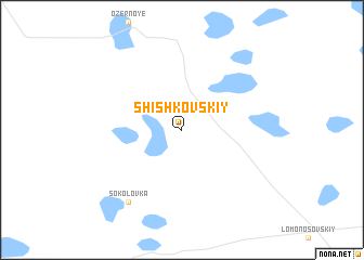 map of Shishkovskiy