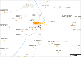 map of Shishkov