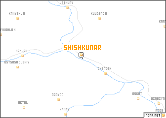 map of Shishkunar