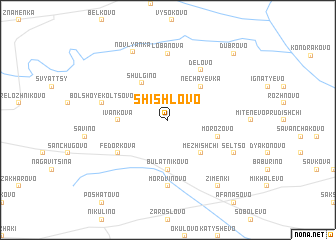 map of Shishlovo