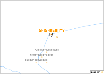 map of Shishmennyy