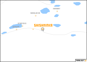 map of Shishminka