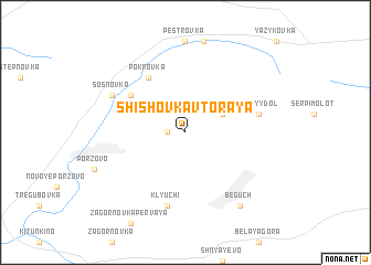 map of Shishovka Vtoraya