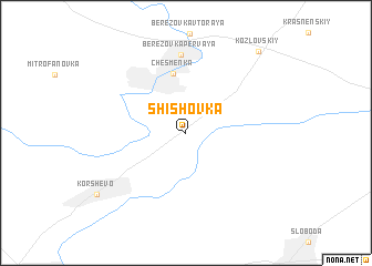map of Shishovka