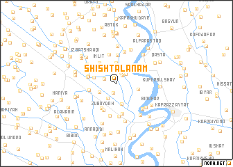 map of Shisht al An‘ām