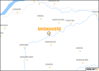 map of Shishuikeng