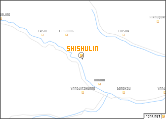 map of Shishulin