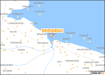 map of Shisidadui