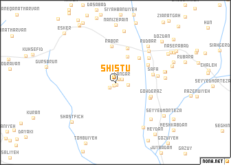 map of Shīstū