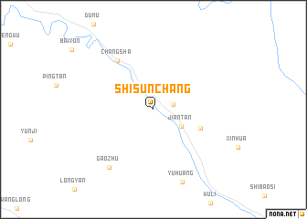 map of Shisunchang