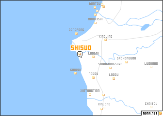 map of Shisuo