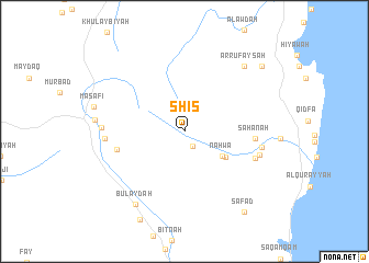 map of Shīs