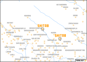 map of Shītāb