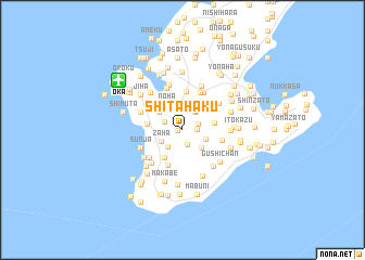 map of Shitahaku