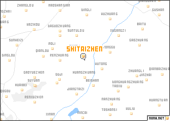 map of Shitaizhen