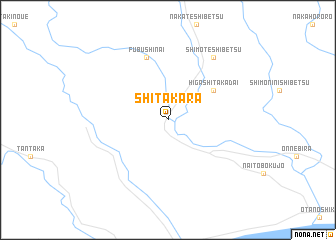 map of Shitakara