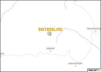map of Shitangling