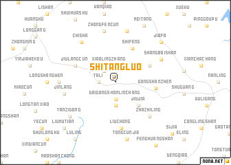 map of Shitangluo