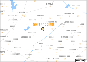 map of Shitangqiao
