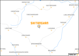 map of Shitangwan