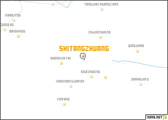 map of Shitangzhuang